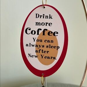 Drink More Coffee Ornament